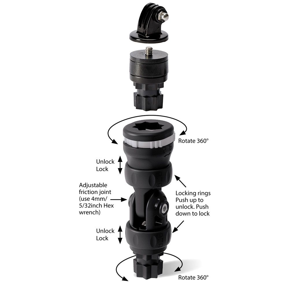 Railblaza R Lock Camera Mount